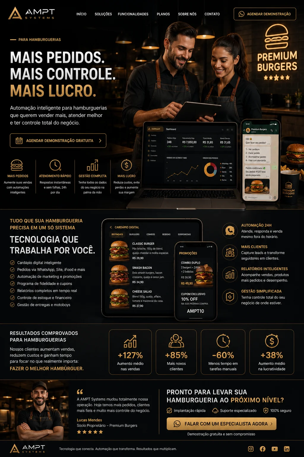 Gestão completa