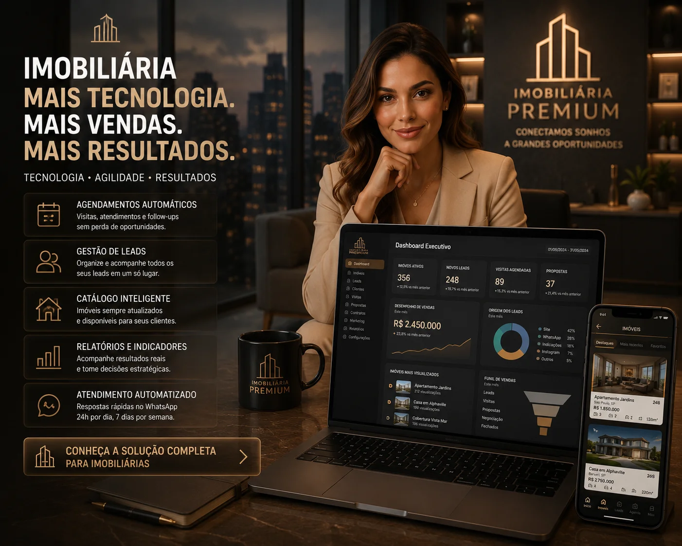 Seu negócio pode vender e atender melhor.